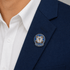 1-1/16 x 15/16 Inch U.S. Coast Guard Veteran Lapel Pin (Old Style) - Lapel Pin Corner