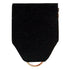 1-1/2 x 1-3/8 Inch Black Pin Back Ribbon-Brooches & Lapel Pins-Lapel Pin Corner