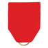 1-1/2 x 1-3/8 Inch Red Pin Back Ribbon-Brooches & Lapel Pins-Lapel Pin Corner