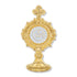 1 - 1/4 Inch Gold and White Enameled Monastery Lapel Pin - Lapel Pin Corner