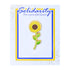 1-1/8 Inch Enameled Sunflower Pin-Brooches & Lapel Pins-Lapel Pin Corner