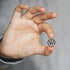 1-1/8 Inch Shield and Globe "Vaccinated" Lapel Pin-Brooches & Lapel Pins-Lapel Pin Corner