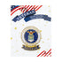 1-1/8 x 7/16 Inch U.S. Air Force Veteran Lapel Pin-Brooches & Lapel Pins-Lapel Pin Corner