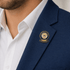 1-1/8 x 7/16 Inch U.S. Navy "Proud Dad" Lapel Pin - Lapel Pin Corner