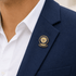 1-1/8 x 7/16 Inch U.S. Navy Veteran Lapel Pin - Lapel Pin Corner