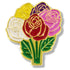 1 Inch Bouquet of Multi-Color Roses Lapel Pin-Brooches & Lapel Pins-Lapel Pin Corner