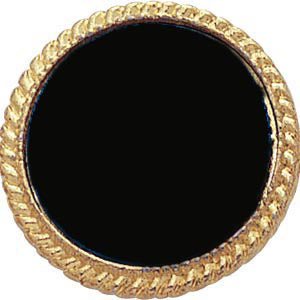 1 Inch Gold Brooch and Insert Disc Lapel Pin-Brooches & Lapel Pins-Lapel Pin Corner
