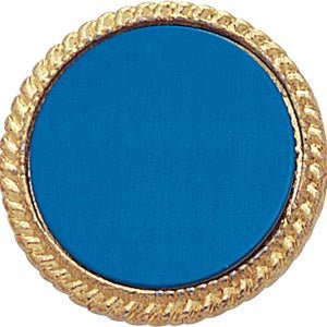 1 Inch Gold Brooch and Insert Disc Lapel Pin-Brooches & Lapel Pins-Lapel Pin Corner