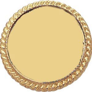 1 Inch Gold Brooch and Insert Disc Lapel Pin-Brooches & Lapel Pins-Lapel Pin Corner