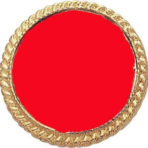 1 Inch Gold Brooch and Insert Disc Lapel Pin-Brooches & Lapel Pins-Lapel Pin Corner