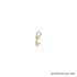 1 Inch Gold Cheerleader Chenille Pin-Brooches & Lapel Pins-Lapel Pin Corner