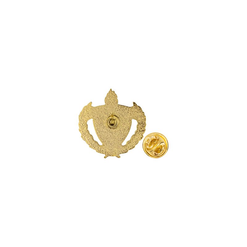 1 Inch Gold "Class of 2026" with Lamp of Learning and Wreaths Enameled Lapel Pin-Brooches & Lapel Pins-Lapel Pin Corner