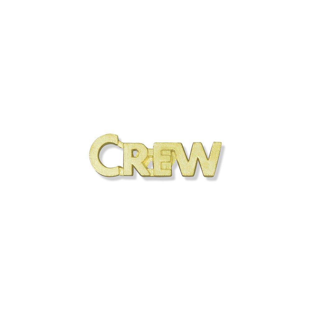 1 Inch Gold Crew Chenille Pin-Brooches & Lapel Pins-Lapel Pin Corner