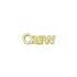 1 Inch Gold Crew Chenille Pin-Brooches & Lapel Pins-Lapel Pin Corner