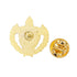 1 Inch Gold "Honor Student" with Lamp of Learning and Wreaths Enameled Lapel Pin-Brooches & Lapel Pins-Lapel Pin Corner