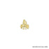1 Inch Gold Weightlifting Chenille Pin-Brooches & Lapel Pins-Lapel Pin Corner