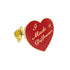 1 Inch I Made a Difference Enameled Heart Lapel Pin-Brooches & Lapel Pins-Lapel Pin Corner