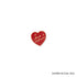 1 Inch I Made a Difference Enameled Heart Lapel Pin-Brooches & Lapel Pins-Lapel Pin Corner