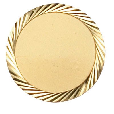 1 Inch Plain Diamond Engraved Lapel Pin-Brooches & Lapel Pins-Lapel Pin Corner