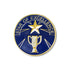 1 Inch Round "Star of Excellence" Lapel Pin-Brooches & Lapel Pins-Lapel Pin Corner