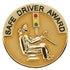 1 Inch Safety Driver Award Enameled Lapel Pin-Brooches & Lapel Pins-Lapel Pin Corner
