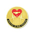 1 Inch "Service is Our Passion" Enameled Lapel Pin-Brooches & Lapel Pins-Lapel Pin Corner