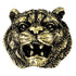 1 Inch Tiger Mascot Antique Brass Pin-Brooches & Lapel Pins-Lapel Pin Corner