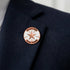 1 Inch "Bronze Star Award Winner" with Star Enameled Lapel Pin - Lapel Pin Corner