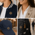 1 Inch Gold "Honor Society" with Lamp of Learning and Wreaths Enameled Lapel Pin - Lapel Pin Corner