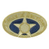 1 Inch Gold "Years of Service" with Star Enameled Lapel Pin - Lapel Pin Corner