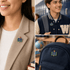 1 Inch "Honor Student" on Book with Torch Enameled Lapel Pin - Lapel Pin Corner