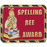 1 Inch Spelling Bee Award - Lapel Pin Corner