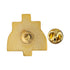 1/2 Inch Gold Enameled Rainbow, Cross, and Jesus Lapel Pin-Brooches & Lapel Pins-Lapel Pin Corner