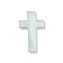 1/2 Inch Polished Cross Lapel Pin - Lapel Pin Corner