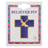 1/2 x 1/2 Inch Polished Dove Lapel Pin - Lapel Pin Corner