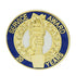 3/4 Inch Gold "Service Award in Years" with Torch and Hand Enameled Lapel Pin-Brooches & Lapel Pins-Lapel Pin Corner