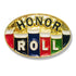 3/4 Inch Honor Roll Enameled Lapel Pin-Brooches & Lapel Pins-Lapel Pin Corner