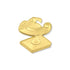 3/4 Inch Lamp of Learning Chenille Pin-Brooches & Lapel Pins-Lapel Pin Corner