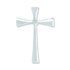 3/4 Inch Silver Maltese Cross Lapel Pin-Brooches & Lapel Pins-Lapel Pin Corner