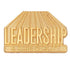 3/4 Inch Gold Leadership Lapel Pin - Lapel Pin Corner