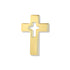 3/4 Inch Pierced Gold Cross Pin - Lapel Pin Corner