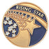 3/4 Inch "Rising Star" Enameled Lapel Pin - Lapel Pin Corner
