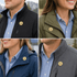 3/4 Inch Saftey Through Teamwork Lapel Pin - Lapel Pin Corner