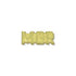 3/8 Inch Gold "MGR"-Manager Chenille Pin-Brooches & Lapel Pins-Lapel Pin Corner
