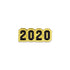 5/8 Inch 2020 Enameled Chenille Pin-Brooches & Lapel Pins-Lapel Pin Corner