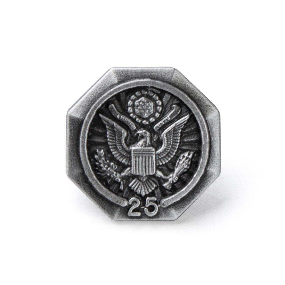 5/8 Inch 25 Years-U.S. Federal Years of Service Lapel Pin-Brooches & Lapel Pins-Lapel Pin Corner