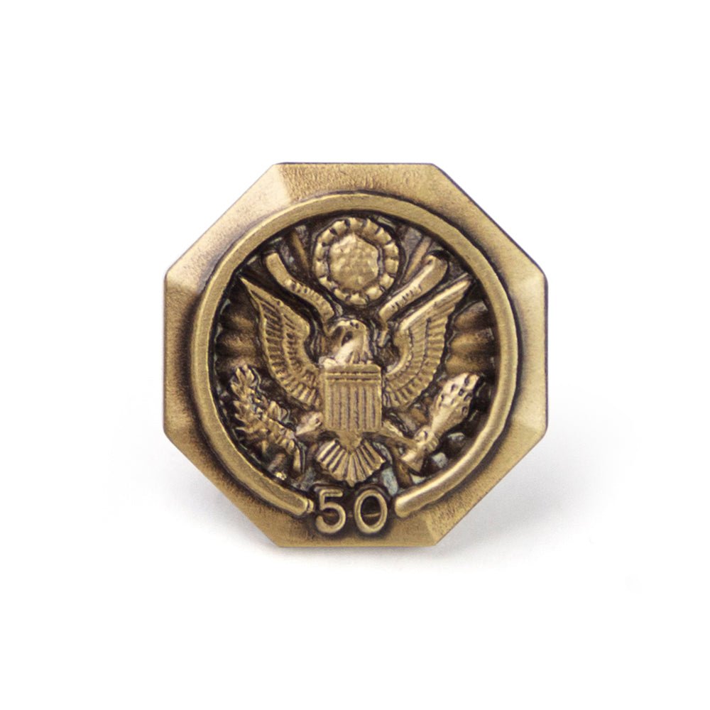 5/8 Inch 50 Years-U.S. Federal Years of Service Lapel Pin-Brooches & Lapel Pins-Lapel Pin Corner