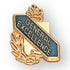 5/8 Inch Gold "General Excellence" with Torch and Wreath Enameled Lapel Pin-Brooches & Lapel Pins-Lapel Pin Corner