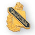 5/8 Inch Gold "Salutatorian" with Torch and Wreath Enameled Lapel Pin-Brooches & Lapel Pins-Lapel Pin Corner