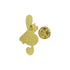 5/8 Inch Green "Choir" Enameled Lapel Pin-Brooches & Lapel Pins-Lapel Pin Corner